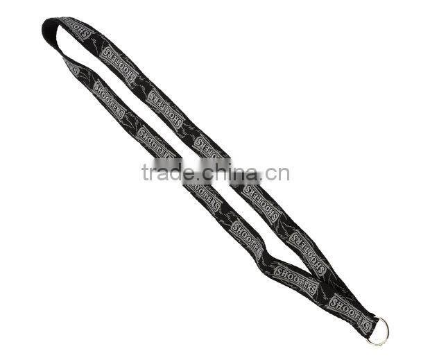 3/4" Imported Polyester Lanyard with Woven Ribbon