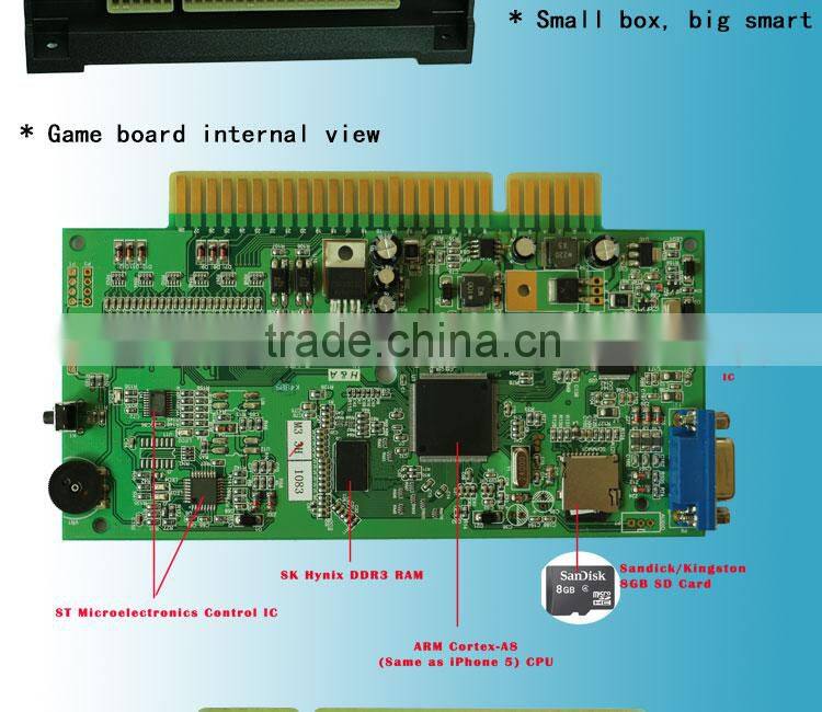 Jamma Arcade Board Pandora's Box 4 cga vga hd 645 in 1 Jamma Multi Game Board Classic Arcade Game Board Pandora Box 4