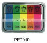 colorful pet film index and stickers for notebooks as promotional gift