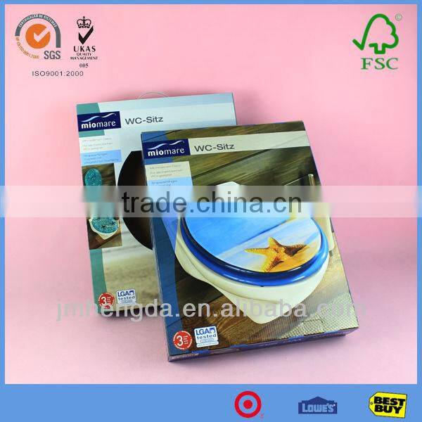 Heavy Duty Advanced Packaging Paper Box With Carry Handles
