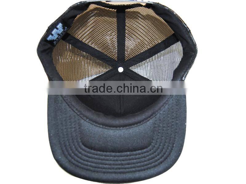2016 new flat brim snapback mesn dome cap