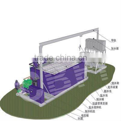 Industrial ice block making machine MB50