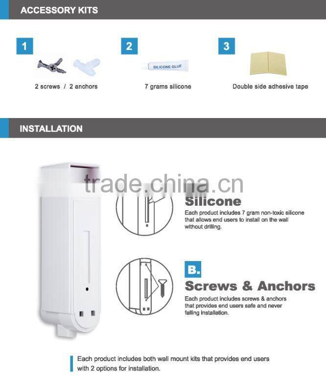 Refillable cartridge for retail online shopping body lotion