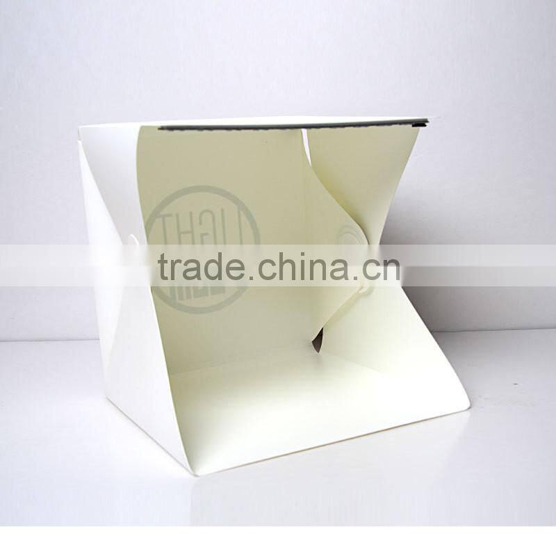 Portable Foldable Mini Photo Studio Box Case Photography Backdrop Backgroud Build-in LED Light Softbox For Shooting Small Items