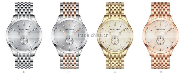 Silver Stainless Steel Geneva 6004D Movement Price of Quartz Watches