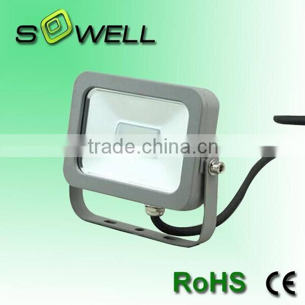 170-250V 10w 800LM Aluminum body IP65 outdoor SMD LED flood lights