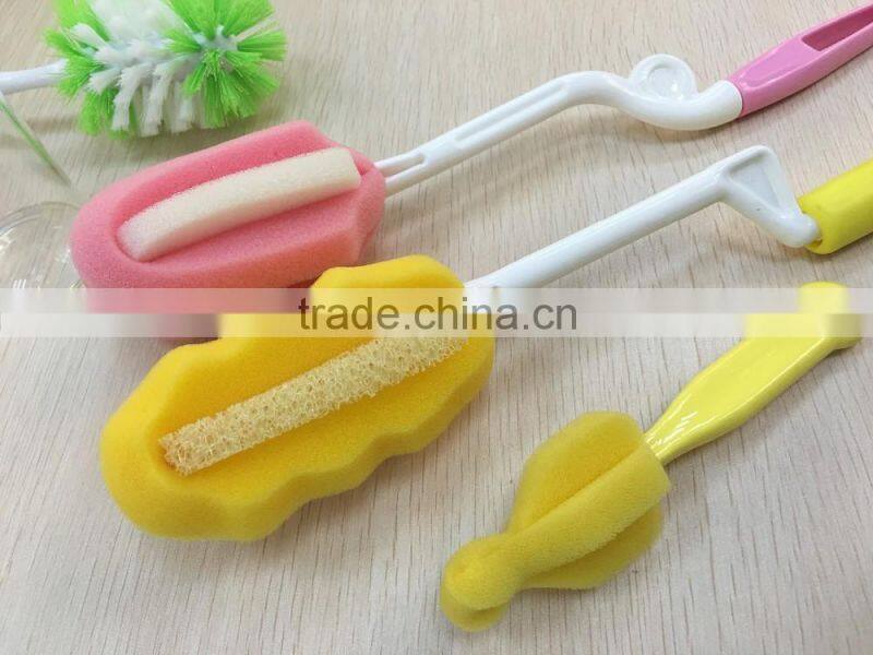 moonship 360 degree sponge bottle brush