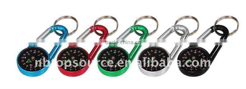 TC-453 2013New Hot Sale Mini Aluminum D Shape Camping Carabiner For Promotion