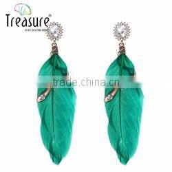 Fashion jewelry hot selling big cross black sheet golden alloy drop earring