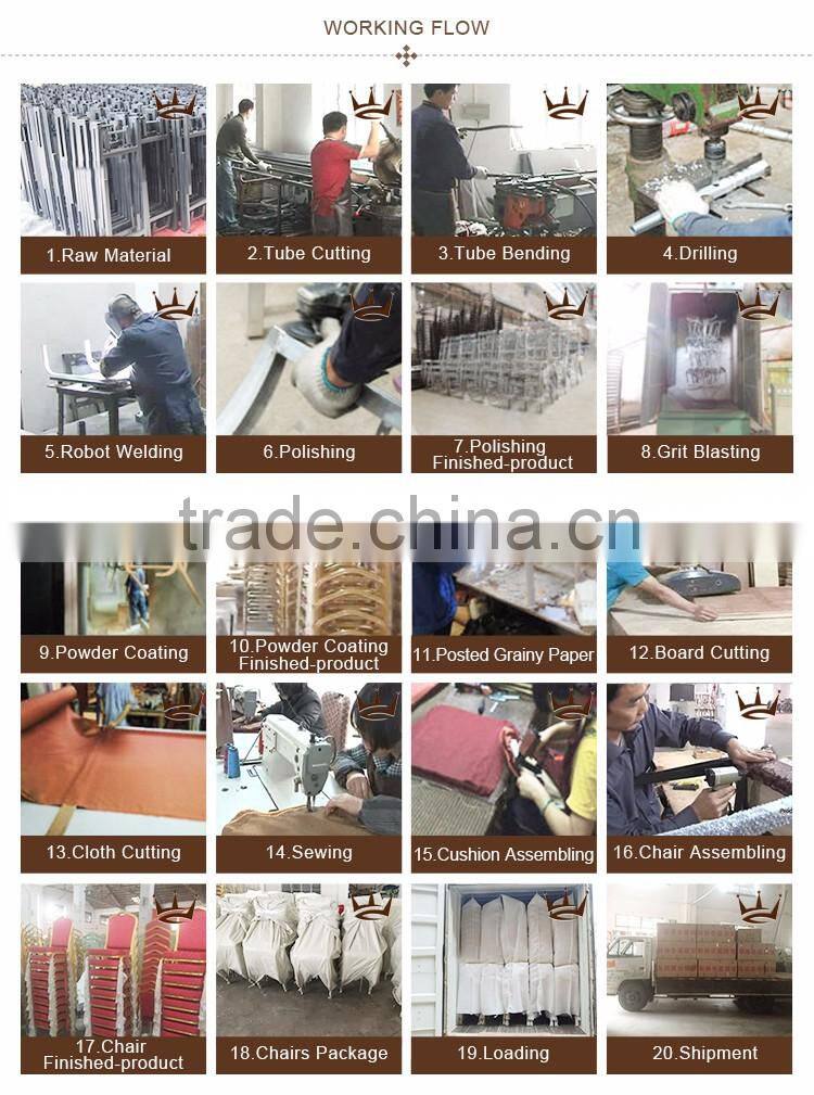 Furniture For Banquet Chair /Metal Stacking Modern Banqueting Chairs