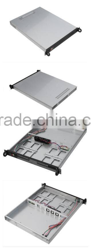 Factory 1u 19 inch mini itx server case with Cooling Fan type for Network/server Cabinet/rack china