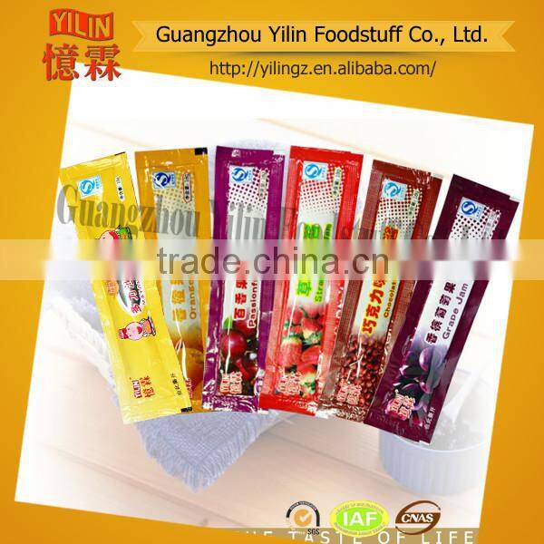 High quality fresh 10g natural orange Jam by OEM factory