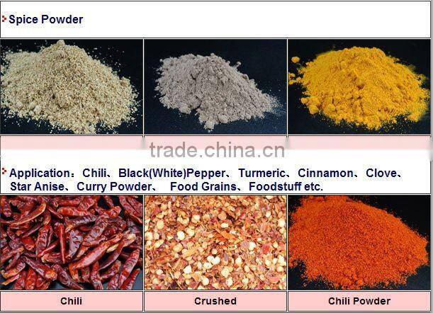 Seasoning powder milling machine with no dust flying