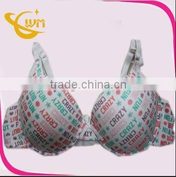 girl wearing fancy bra