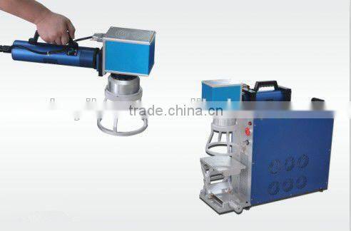 high speed 10w 20w mini hand-hold portable fiber laser marking machine for metal steel