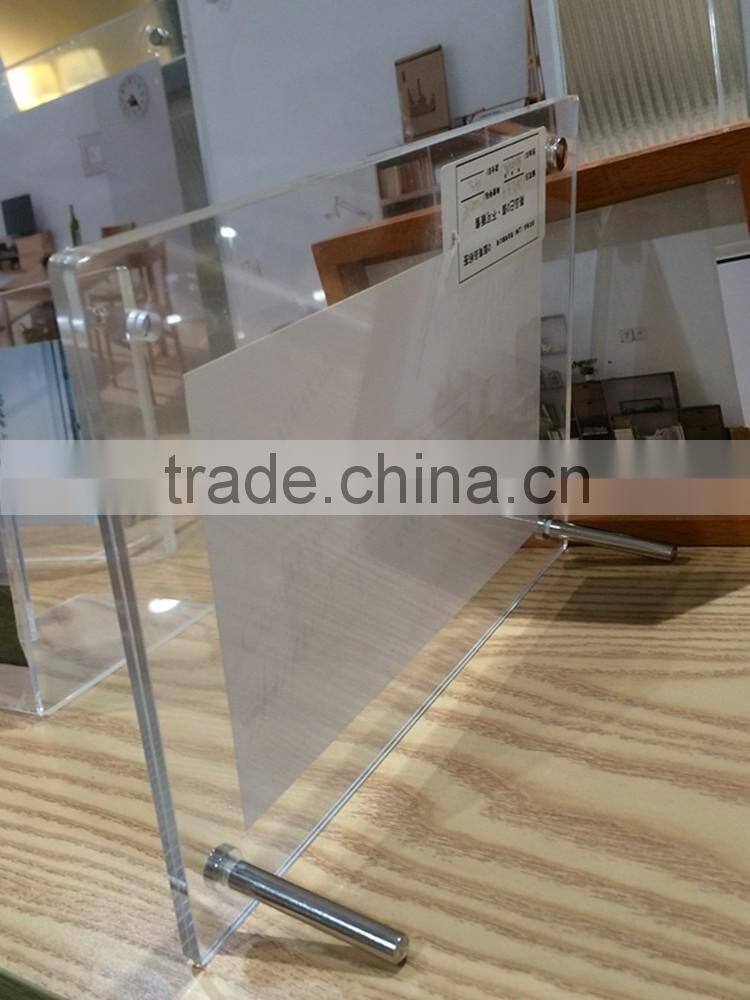 Customized acrylic bar photo frame, picture photo frame, lucite photo frames