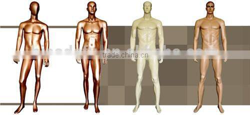 Headless model display plastic mannequin