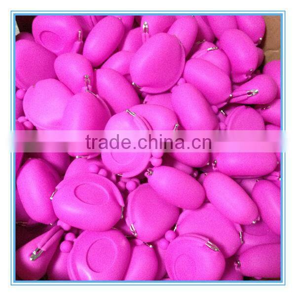 mouse shape silicone coin holder gift pouch