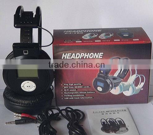 hot sale fm radio music player headphone