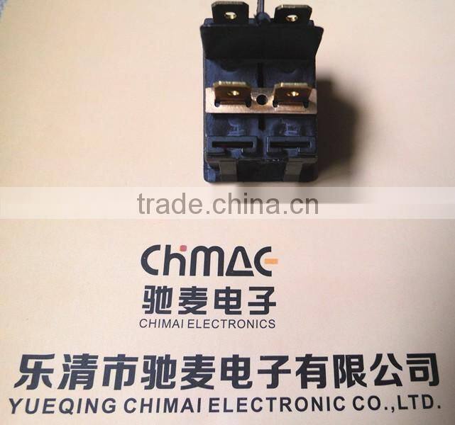 Double pole rocker switch for lamps with copper bridge pushbutton switch manufacturer