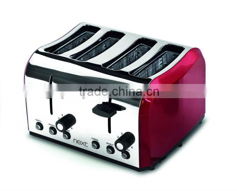FT-103SS electric stainless 4 slice toaster