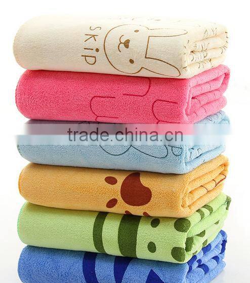 cheap custom colorful cotton bath towel