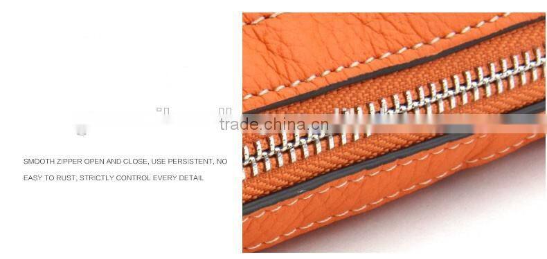 Newest fashionable high quality eco beauty pu leather cosmetic bag GW763