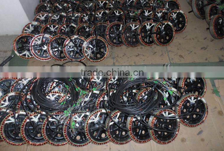 fast speed RPM integrated disc break electric brushless hub motor for electric bicycle and scooter (Model FHB)