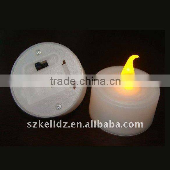 3*AG13 batteries powered led decoration candle