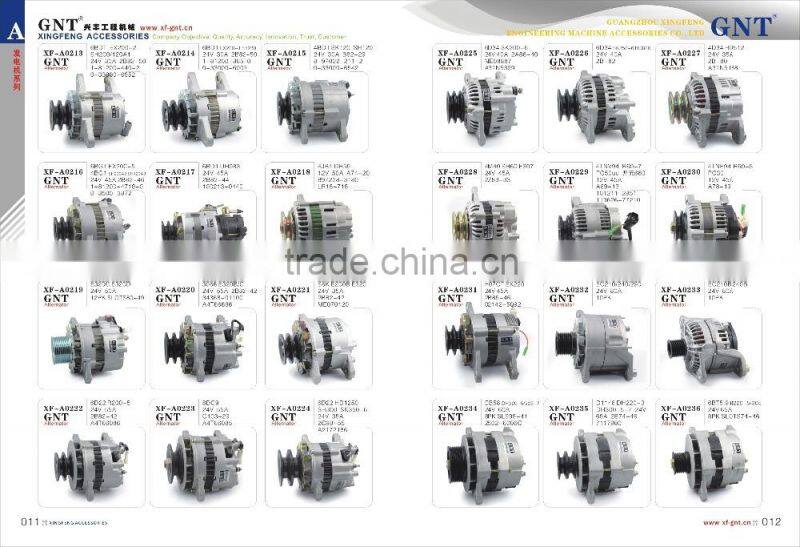 60A 2502-6006C DRK390050 DH220-5 excavator 24V alternator