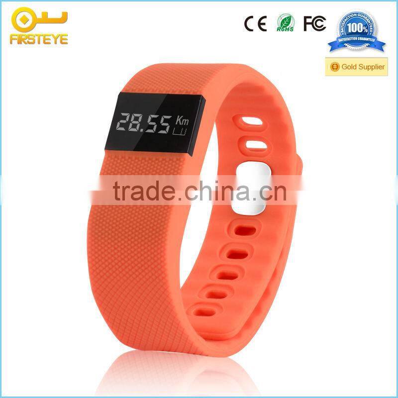 2015 Korean Fashion Electronic smart bracelet with Vibration , Caller ID ,OLED display