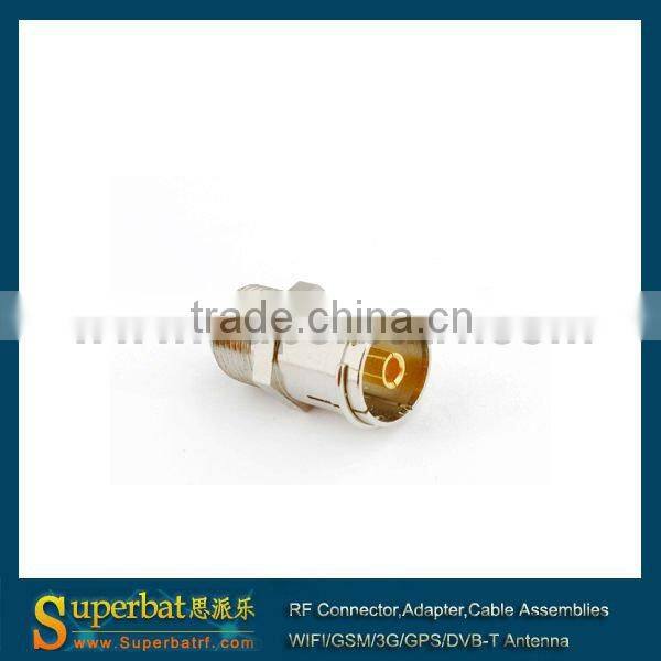 DVB-T TV-Tuner Antenna Adapter F Jack to DVB-T Jack