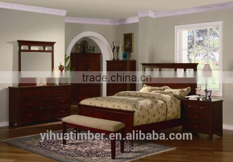 soild colourful vanity bedroom furniture set