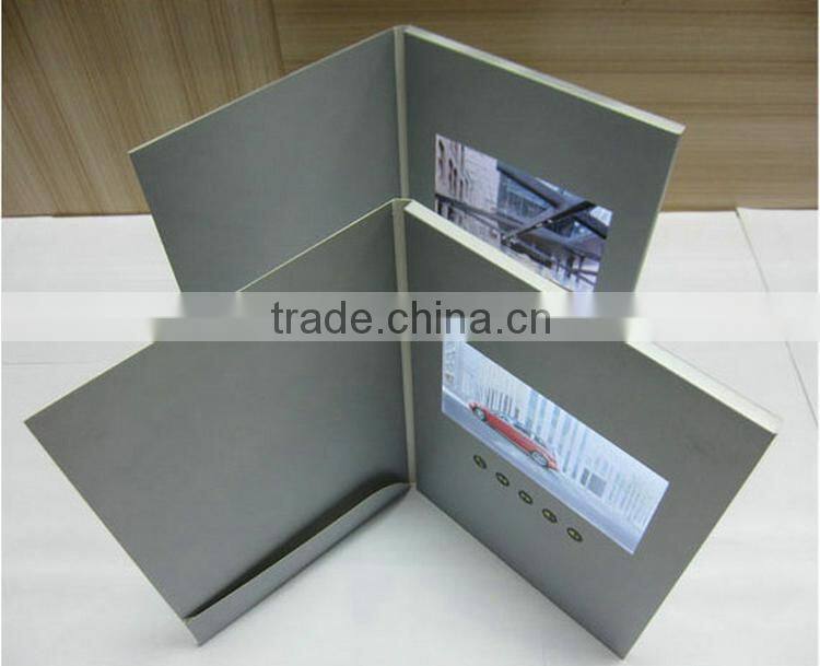 China wholesale high quality video greeting card innovative products for sale
