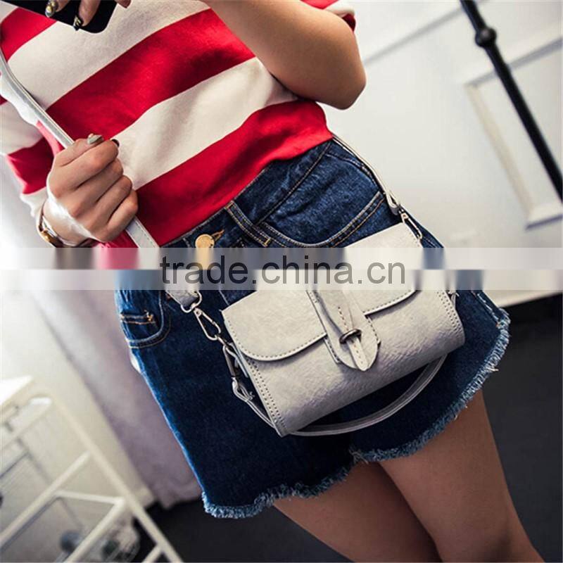 Korean fashion single shoulder pu leather crocodile lady women's shopping hand bag