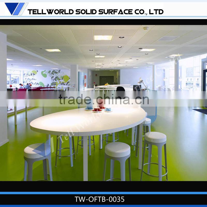 Modern fashion design acrylic cubicle office desk,white office desk