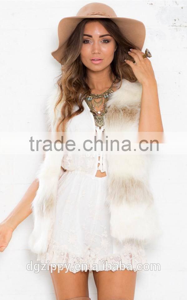 Stay super warm and cosy throughout winter faux fur vest winter vest for woman