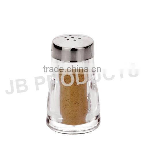Acrylic salt pepper shakers with stainless cover
