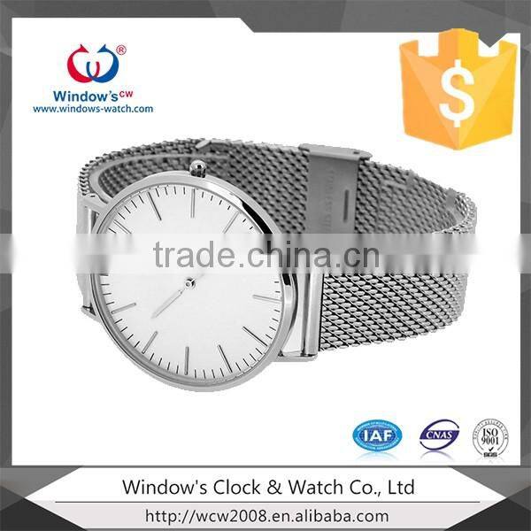 stainless steel case back watch men 2016 luxury