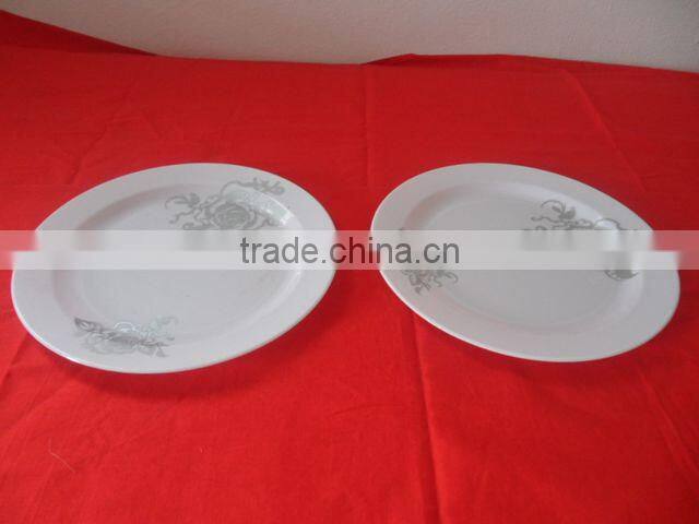 Disposable plastic side plate