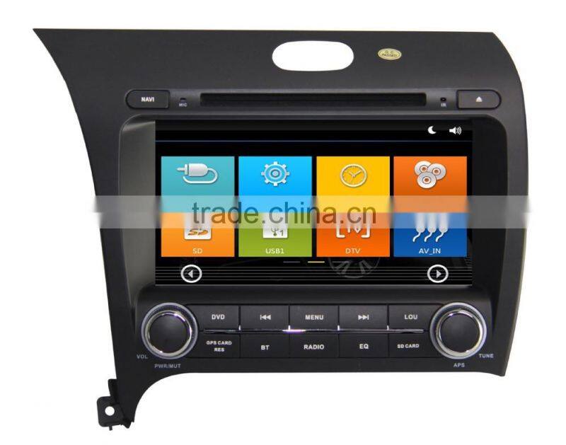 GPS digital media player Autoradio with GPS For Kia K3 with Win CE 6.0 system 800MHz 3G Phone GPS DVD BT
