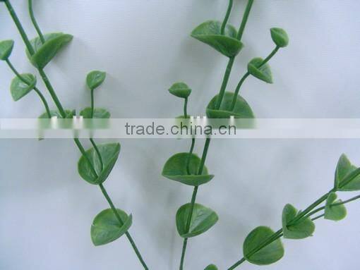 H70cm Green Plastic Garden Plants Artificial Eucalyptus Leaves