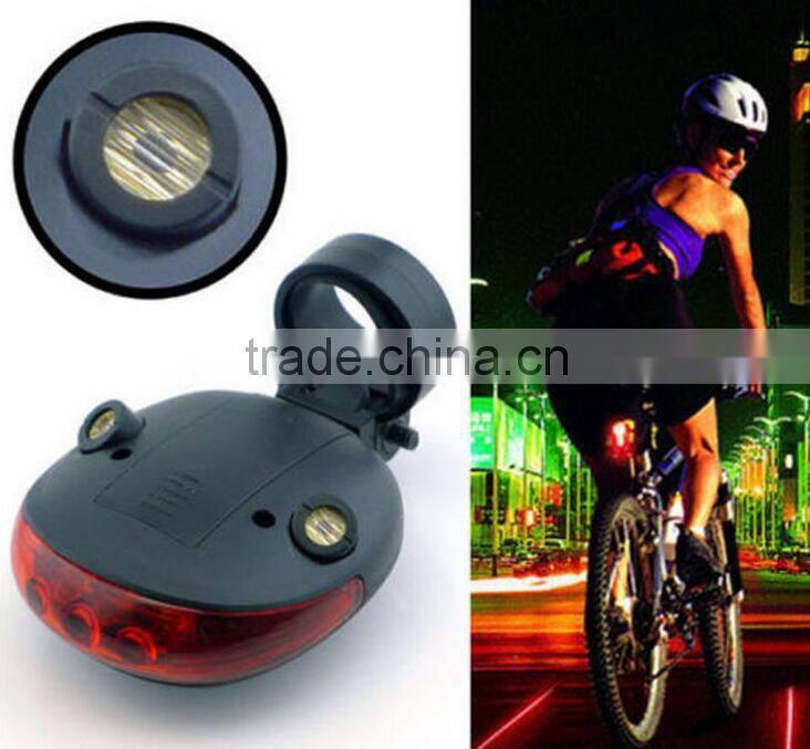 Best selling 5LED bicycle rear light /bike tail lights /bicycle laser light