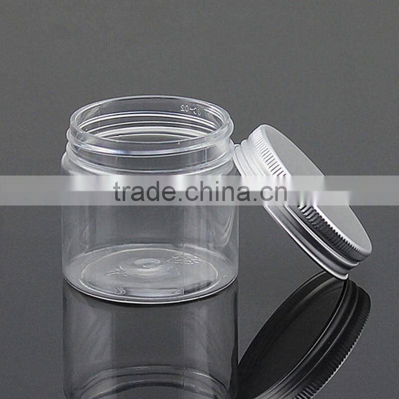 custom plastic Screw Aluminum Cap Bottles plastic bottles