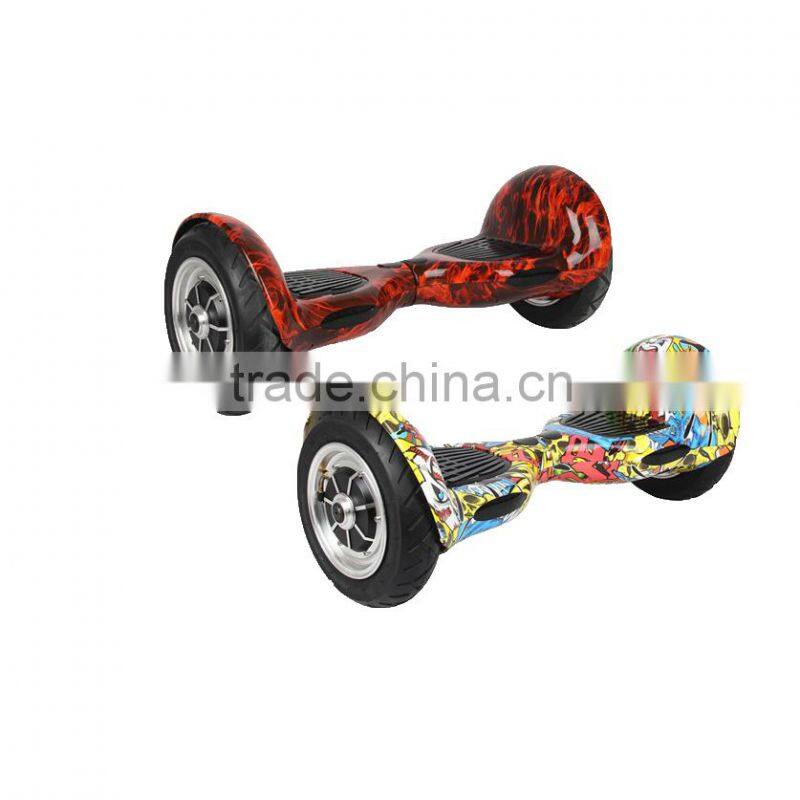 10 inch bigger wheels cartoon design electric balance board