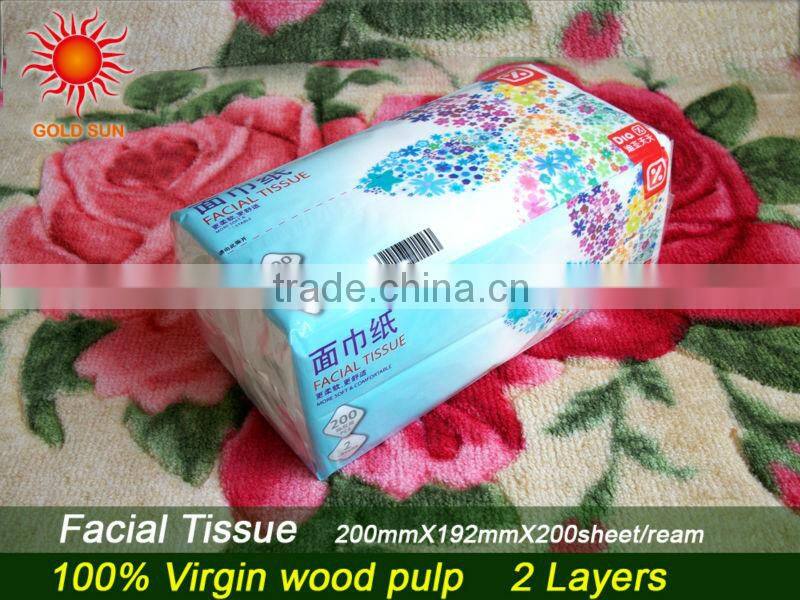 Soft Pack Facial Tissue