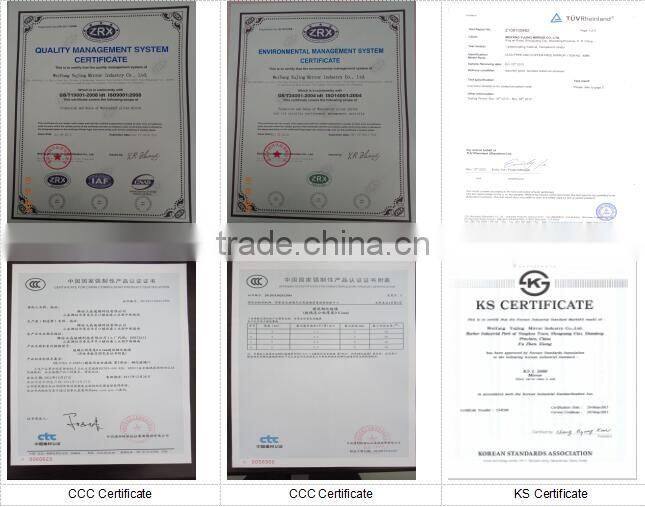 1.8mm Rectangle Aluminum Mirror Sheet