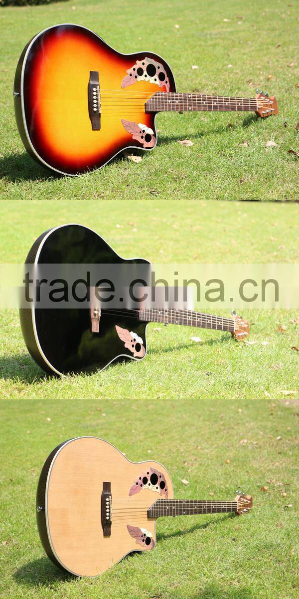 41 inch high quality wholesale ovation acoustic guitar with equalizer M-4160-EQ