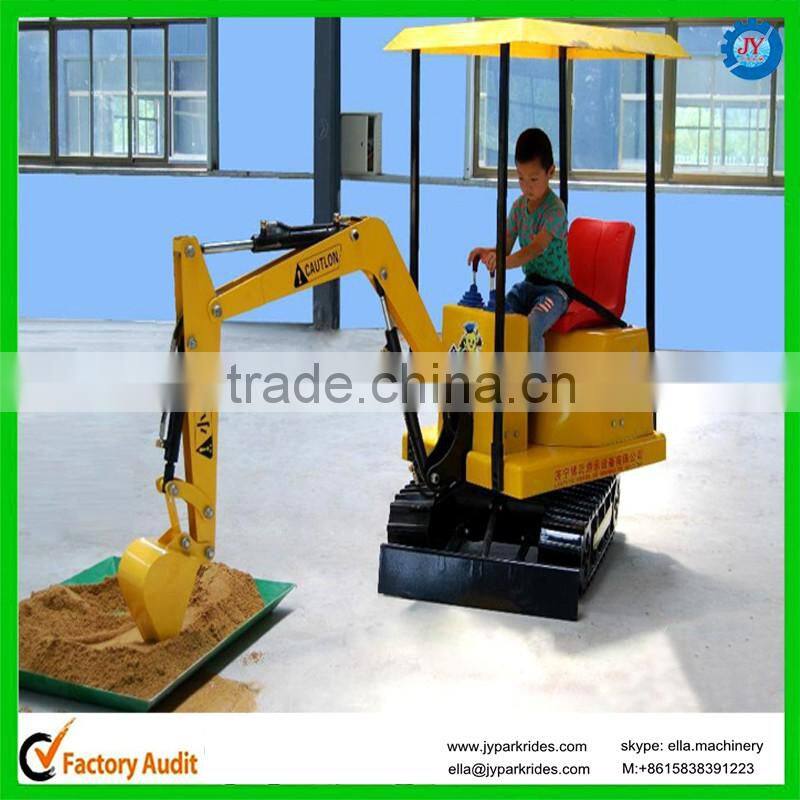 kids outdoor play game mini excavator for sale