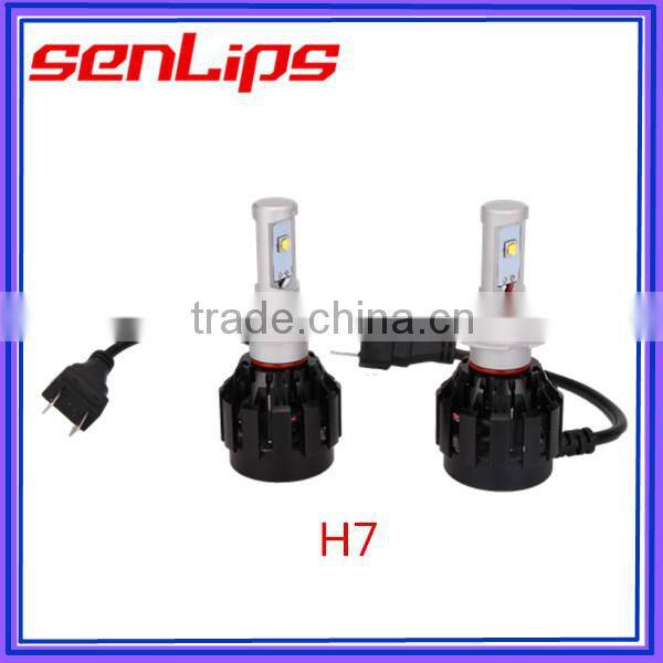 Black 20W H7 9005 9006 H8 H9 H10 H13 LED Headlight for vehicle motorcycle